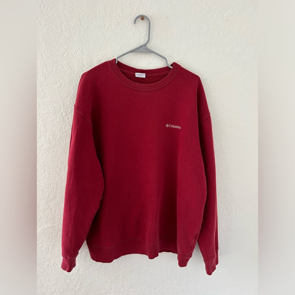 Vintage Oversized Columbia Sweatshirt